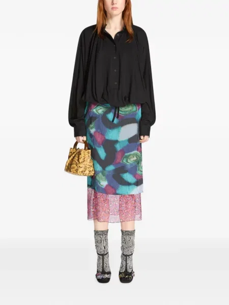 Fustă Dries Van Noten negru