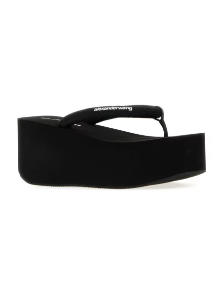 Klapki Alexander Wang czarne