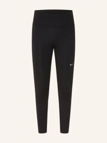 Nike Legginsy Do Biegania Tempo schwarz czarne
