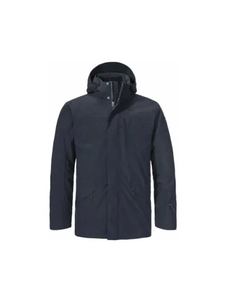 Parka Schöffel niebieska