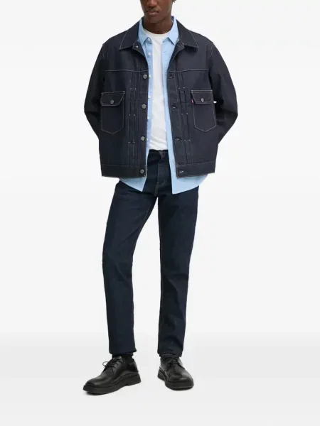 Scurt pantaloni scurți Levi's® cu broderie cu dungi alb