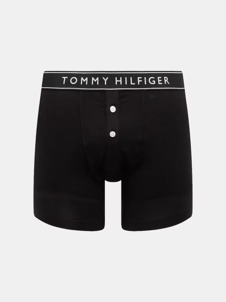 Tommy Hilfiger boxerky pánske s elastanom čierna