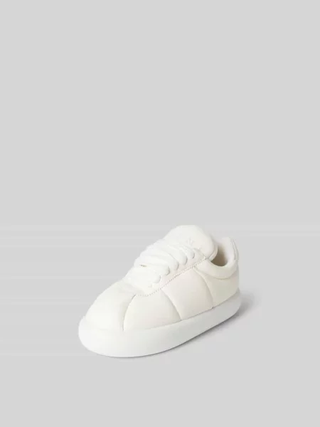 Sneakersy z wiązaniem Marni białe