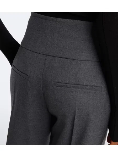 Pantaloni Sportmax de lână gri