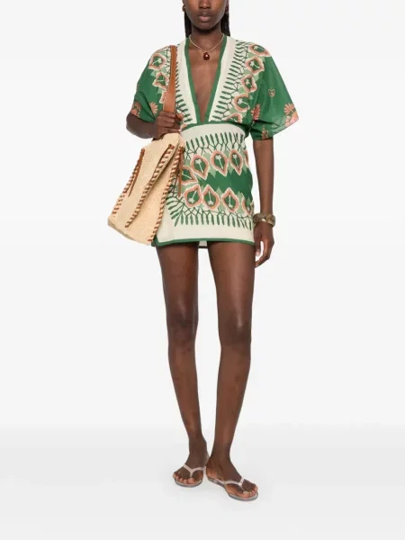 Rochie mini Johanna Ortiz verde