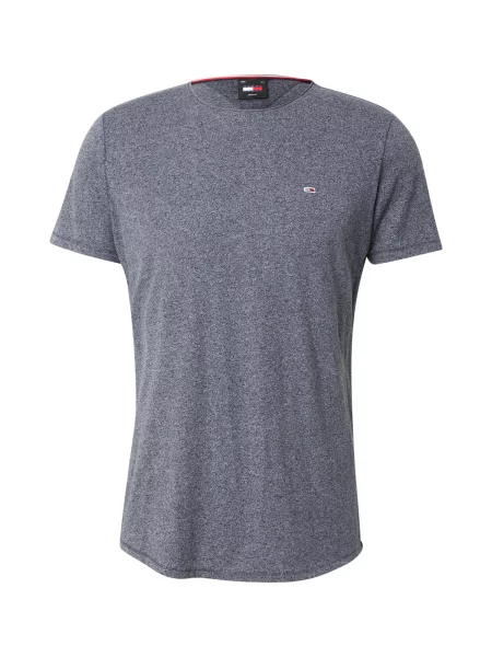 Tommy Jeans Tricou Jaspe Gri alb