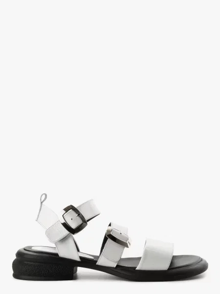 Шкіряні Сандалії LeBERDES білий