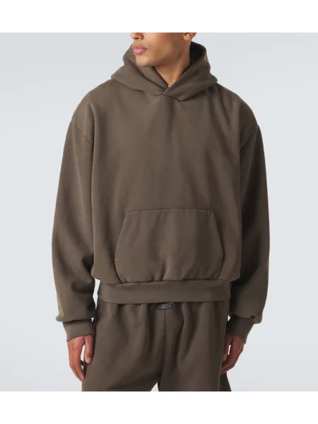Jersey hoodie Fear Of God rjava