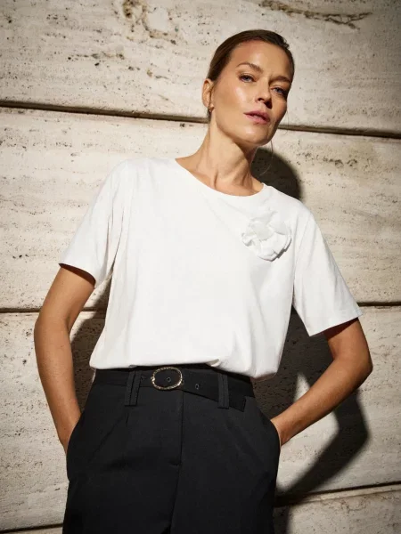 Tricou Marisse alb