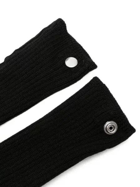 Mănuși Rick Owens tricotate negru