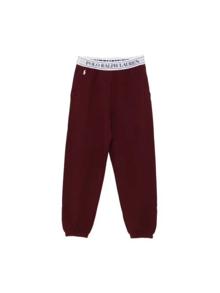 Spodnie dresowe Polo Ralph Lauren czerwone