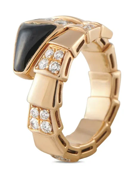 Diamant prsten Bvlgari Pre-owned růžový