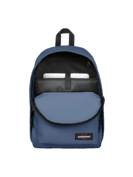 EASTPAK Batoh Out of Office modrosivá / červená / čierna / biela modrá