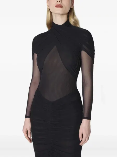 Top Mugler negru