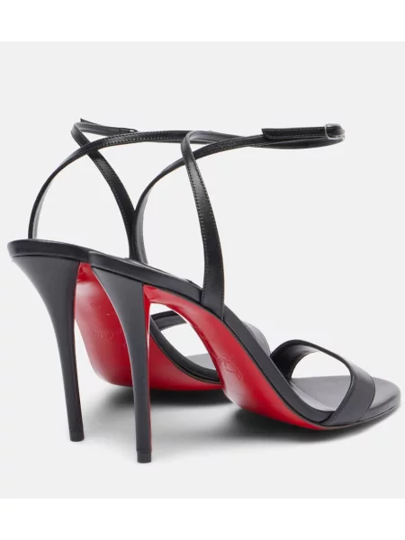 Sandale Christian Louboutin din piele negru