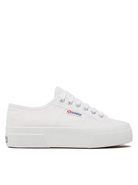 Superga Tenis superge Platform bela