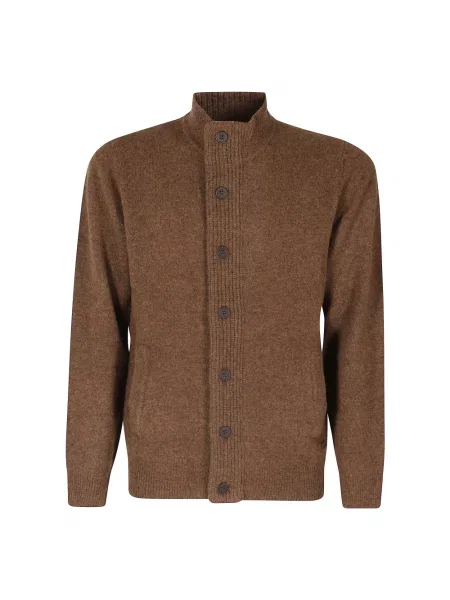 Kardigan Barbour brązowy