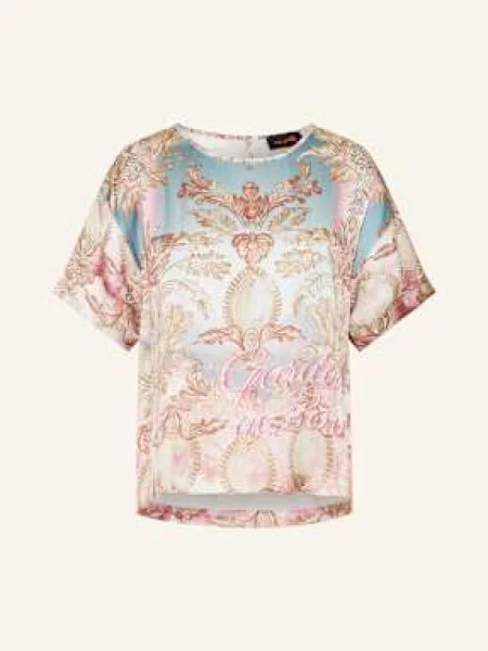 Miss Goodlife T-Shirt Z Satyny rosa niebieska