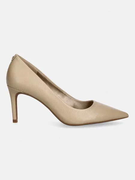 MICHAEL Michael Kors pantofi cu stiletto din piele Alina Flex Pump bej