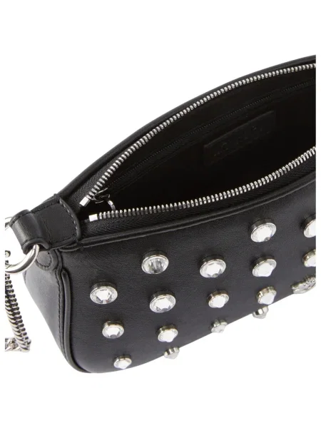 Geanta de piele Pinko din piele negru