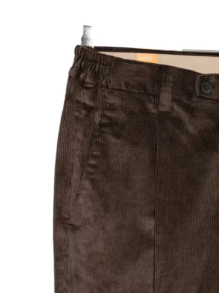 Pantaloni Alpha Industries de catifea cord maro