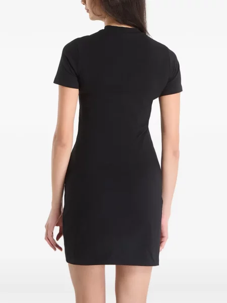 Rochie tip cămașă Guess cu imagine negru