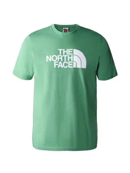 Tricou The North Face cu imagine verde