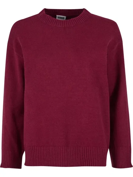 Urban Classics Pulóver burgundi vörös