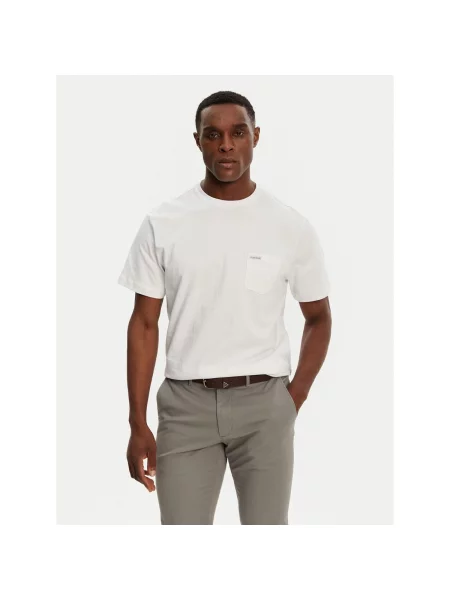 Tricou Guess Jeans alb