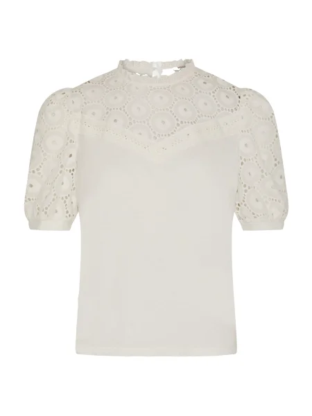 Bluză Morgan din dantelă alb