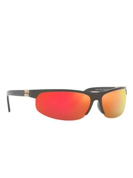 Saulės akiniai Miu Miu Eyewear juoda
