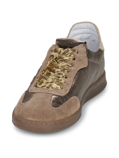 Pantofi Meline auriu