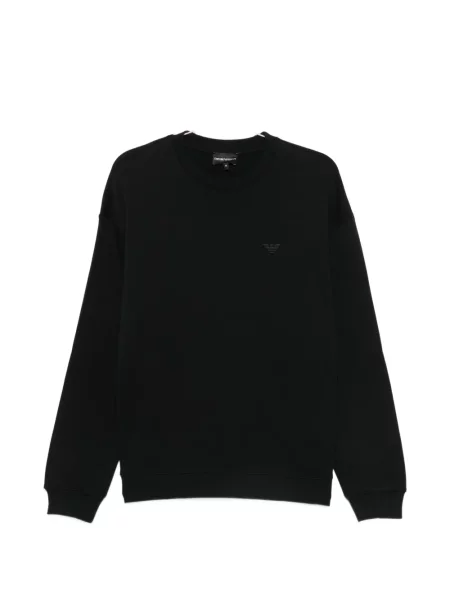 Hanorac Emporio Armani cu autograf negru