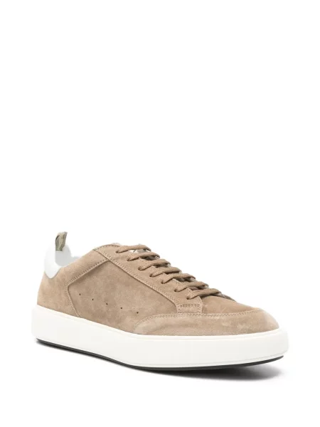 Fűzős csipkés sneaker Officine Creative barna