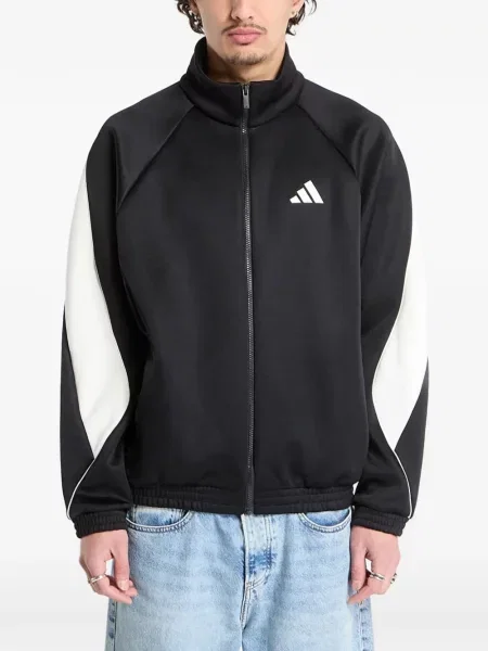 Krótka graficzny koszulka Adidas Campus z perforacją szara