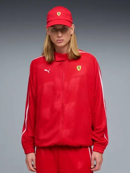 Свитер оверсайз Puma красный