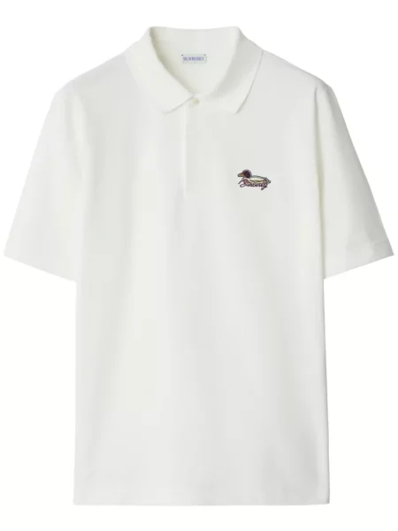 Tricou polo Burberry cu autograf