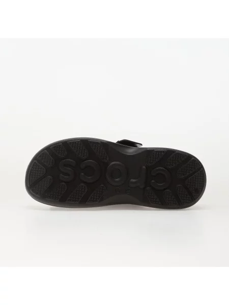 Pantofle Crocs na ramínka černé