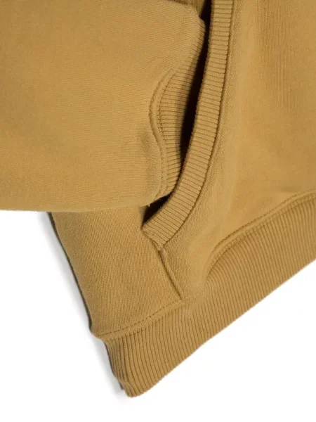 Bluza z kapturem dziecięca Bonpoint żółta