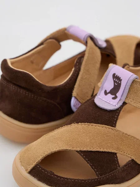 Детские сандалии Osik Barefoot коричневые