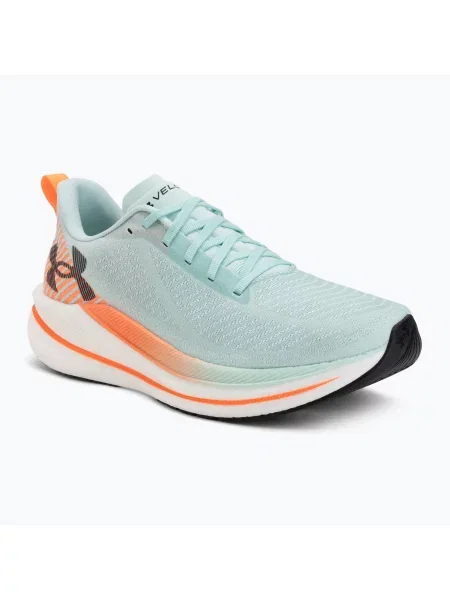 Încălțăminte de alergare pentru bărbați Under Armour Velociti SPD refresh mint/electric tangerine/mod gray gri