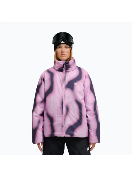 Geacă de snowboard pentru femei DC Aura Puffer offscale lilac