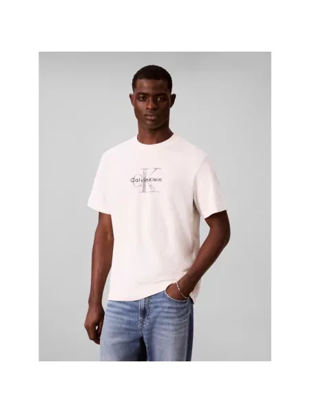 Majica Calvin Klein Jeans bež