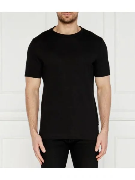BOSS BLACK Tricou Tiburt negru