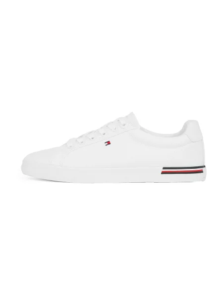 Sneakerși Tommy Hilfiger alb