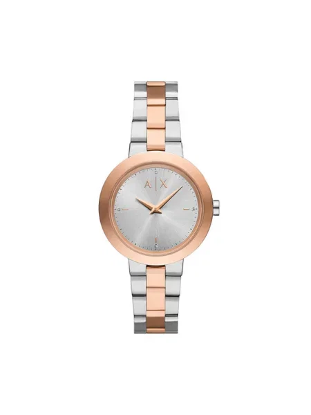 Hodinky Armani Exchange strieborná
