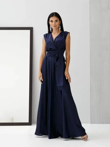 Макси платье Jadone Fashion синее