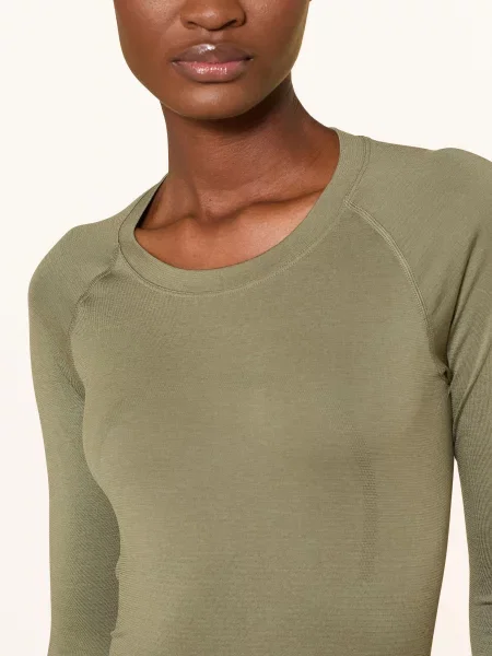 Lululemon Běžecké Tričko Swiftly Tech Ls světle zelená