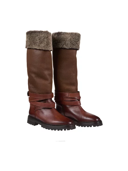 Botki Eleventy brązowe