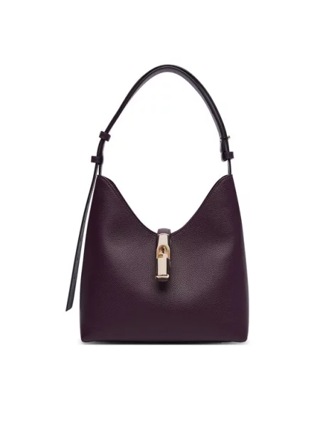 Дамска чанта Furla Goccia S CN Бордо черно